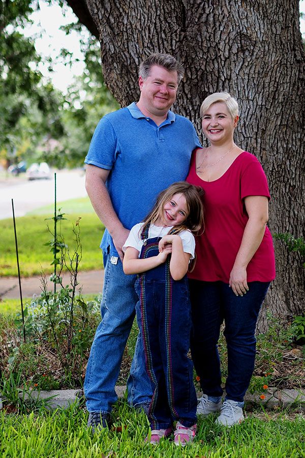 Christina, Wes, and Marlowe